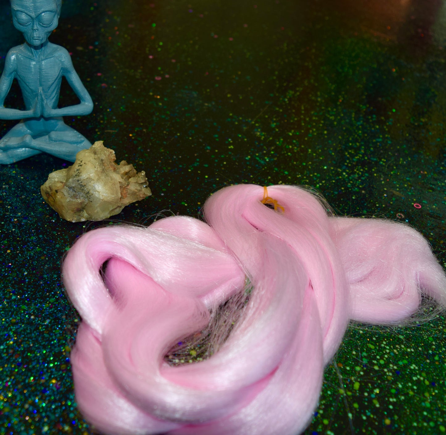 SOLaR BLOOM - PASTEL PiNK FESTiVAL BRAiD