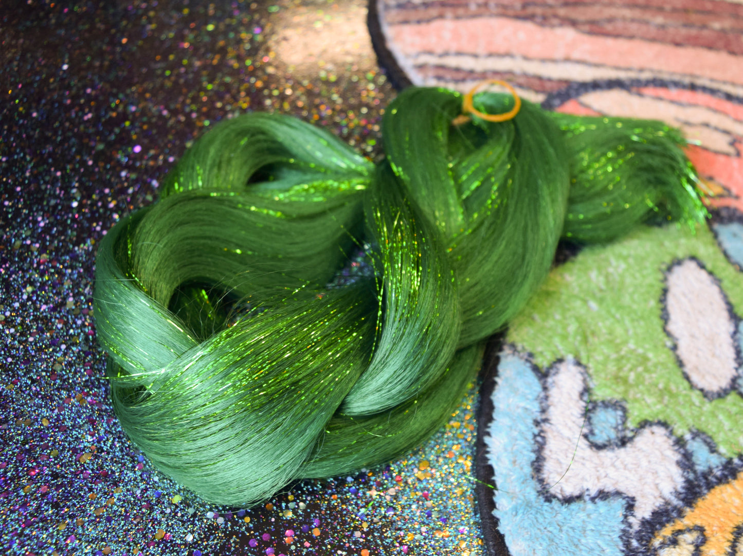 EaRTH - GReEN TiNSEL FESTiVAL BRAiD