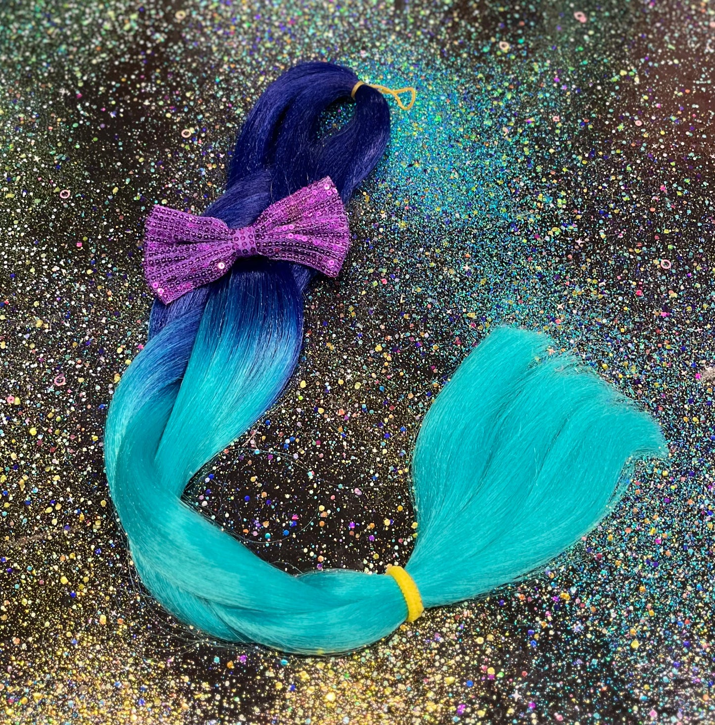 QUEEN oF CUPS - DARK BLUE OMBRE