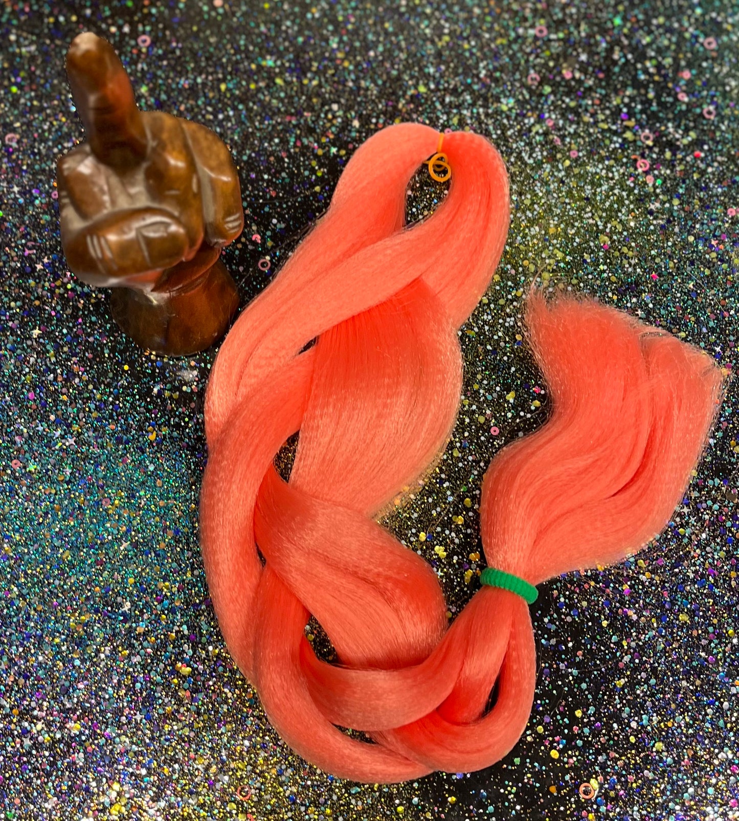 THREE OF WANDS - WARM PEACH