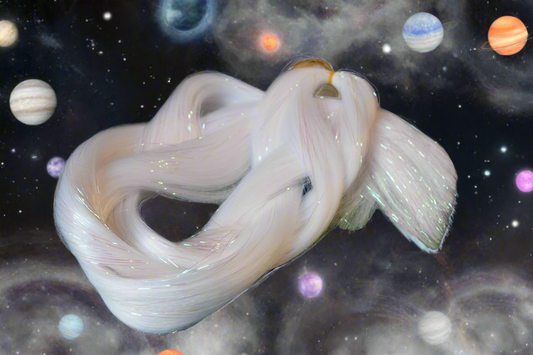 URaNuS - WHiTE TiNSEL FESTiVAL BRAiD
