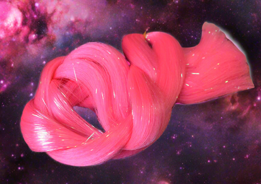 VeNUS - HOT PiNK TiNSEL FESTiVAL BRAiD