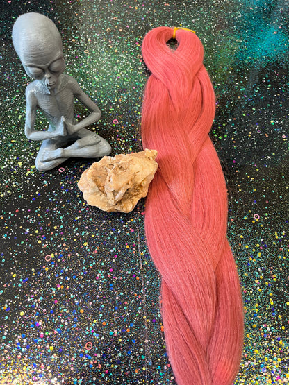 ROSeWELL - DUSTY ROSe PiNK FESTiVAL BRAiD