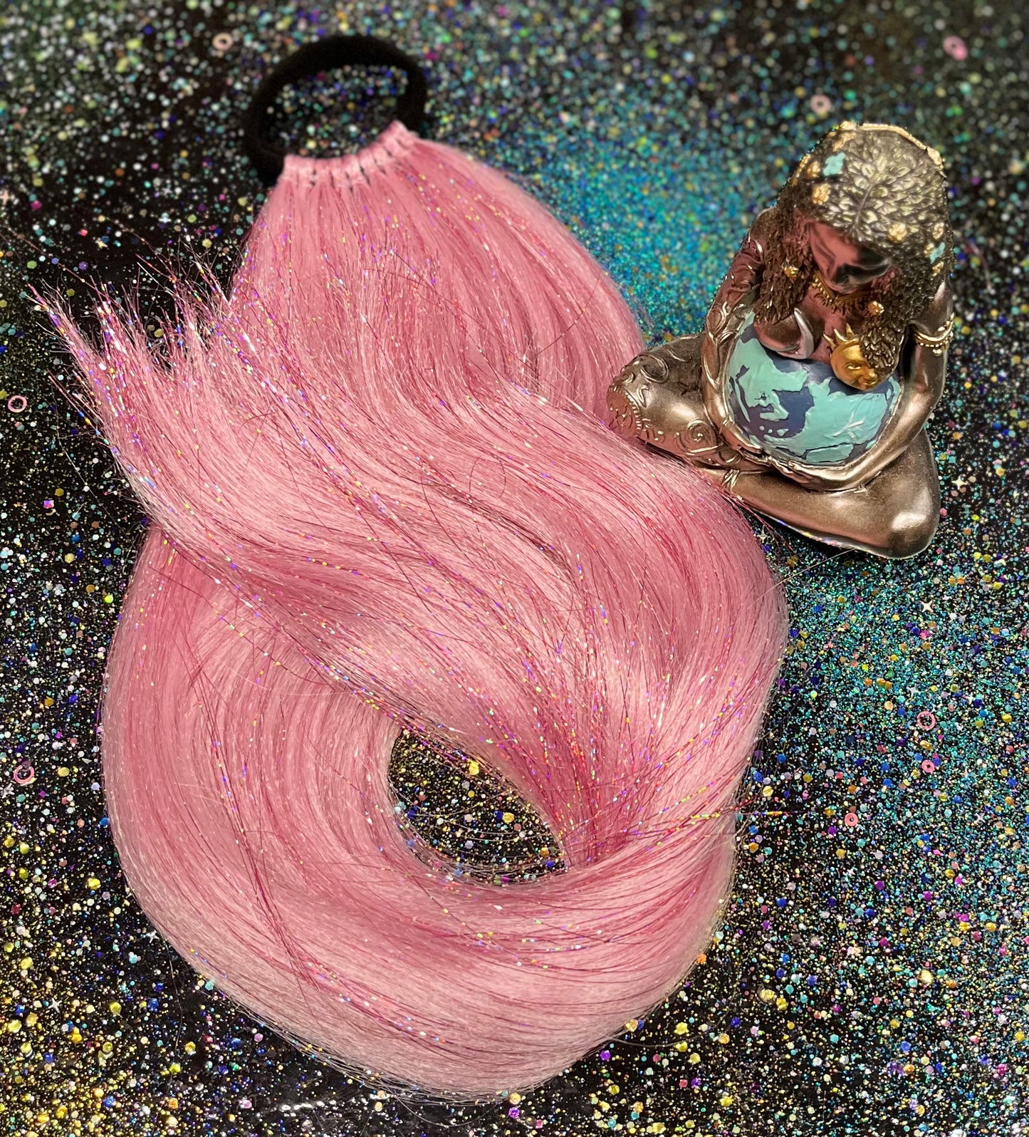 APHRODiTe - SOFT PiNK PONYTAiL EXTENSiON