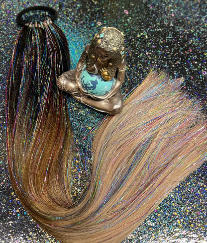 iRiS - BRoWN OMBRe PONYTAiL EXTENSiON