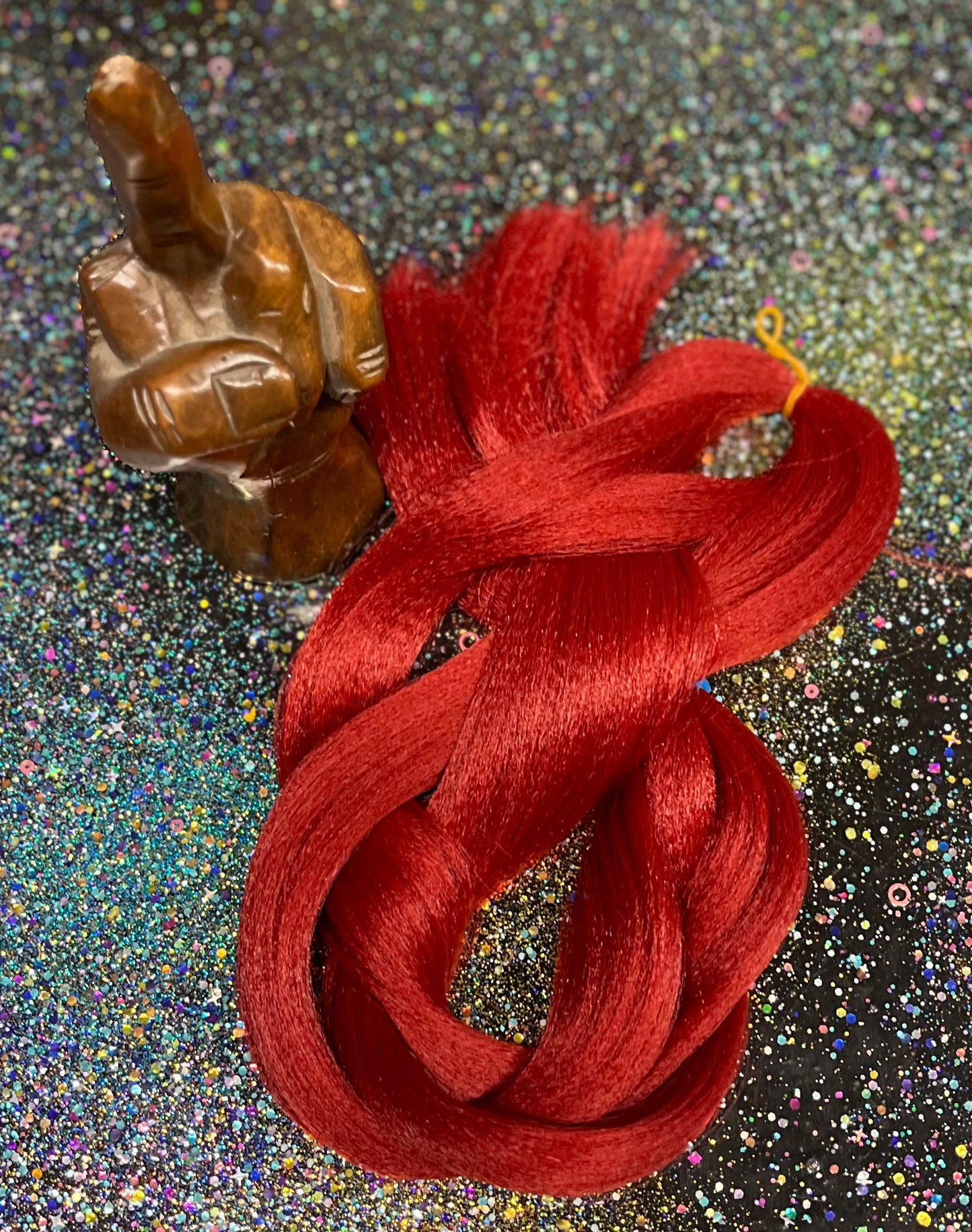 ACE OF WANDS - WARM RED